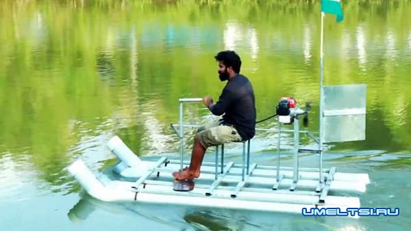 лодка из пластиковых труб лодка из пластиковых труб