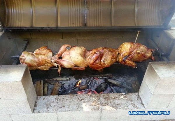 Строим большую печь-барбекю