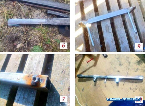 Изготовление садовой лестницы с упором Изготовление садовой лестницы с упором