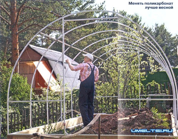 Как укрепить арочную теплицу Как укрепить арочную теплицу