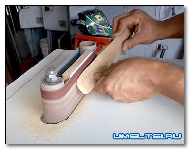 Ленточная шлифовальная машина своими руками