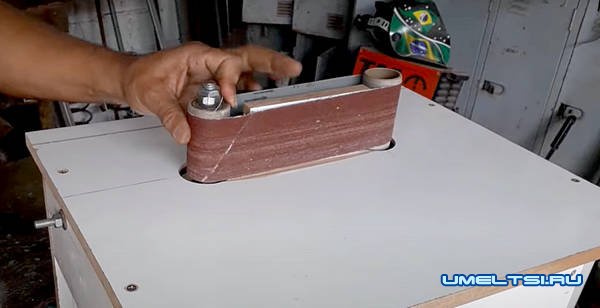 Ленточная шлифовальная машина