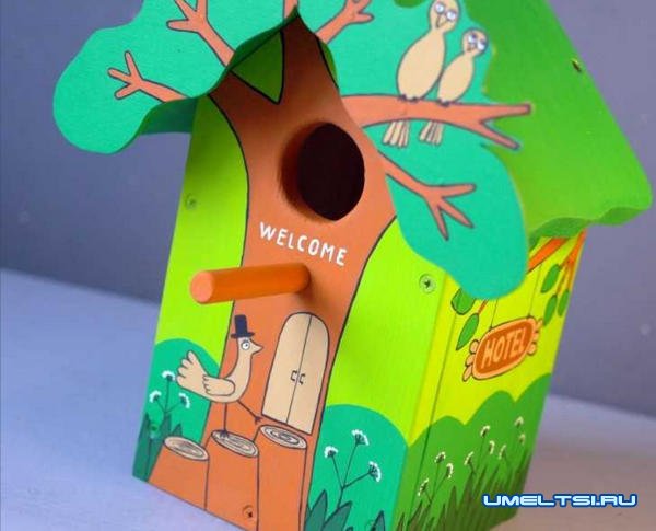 Примеры оригинальных скворечников Примеры оригинальных скворечников