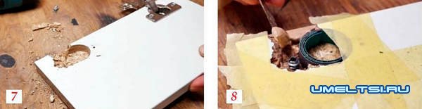 Ремонт и реставрация деталей мебели из ДСП Ремонт и реставрация деталей мебели из ДСП