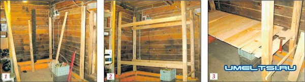 Делаем стол-стеллаж в мастерскую