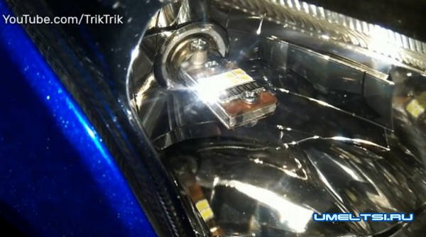 Мощная светодиодная лампочка