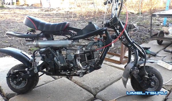 Мини - мотоцикл своими руками Мини - мотоцикл своими руками