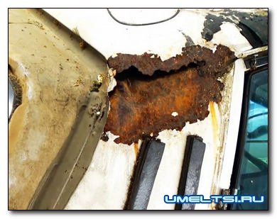 Ремонтируем коррозию кузова автомобиля без сварки