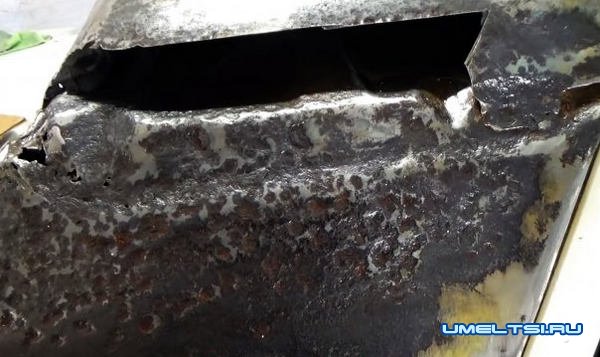 Ремонтируем коррозию кузова