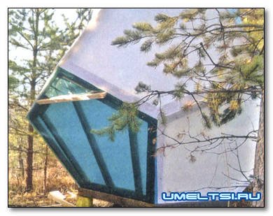 Дачный туалет как украшение участка