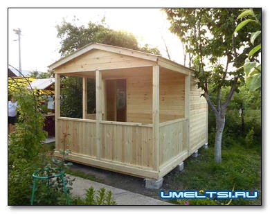 Как построить хозблок на скорую руку