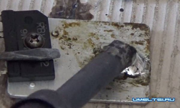 Способ припаяться к алюминию Способ припаяться к алюминию