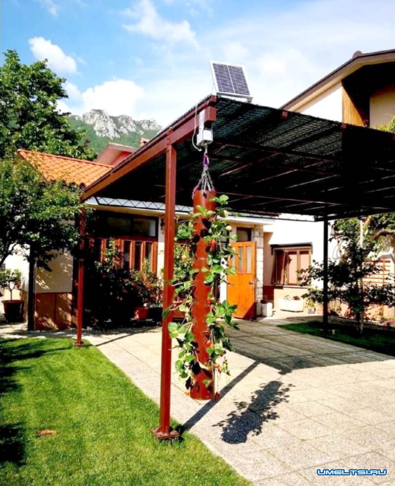 Как сделать подвесную вращающуюся грядку Как сделать подвесную вращающуюся грядку