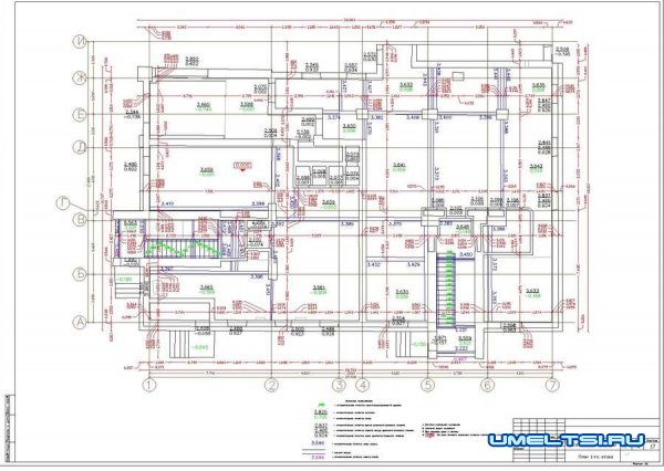 Обмеры помещений