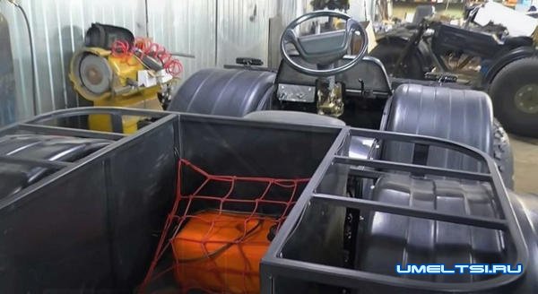 Маленький самодельный вездеход Маленький самодельный вездеход