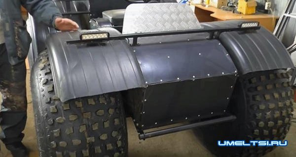 Маленький самодельный вездеход Маленький самодельный вездеход