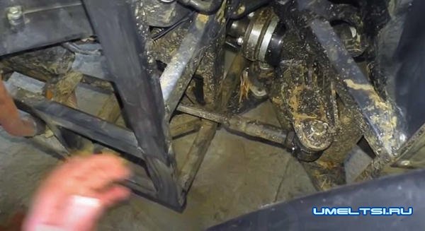 Маленький самодельный вездеход Маленький самодельный вездеход