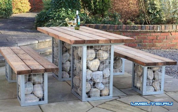 сделать садовую мебель сделать садовую мебель