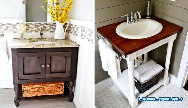 Делаем тумбу в ванную