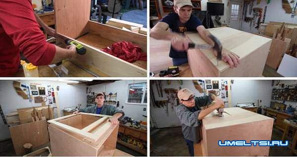 Делаем тумбу в ванную