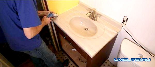 Делаем тумбу в ванную