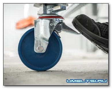 Колеса для туры и строительных лесов