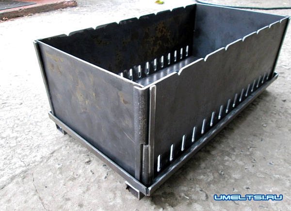 самодельный разборный мангал самодельный разборный мангал