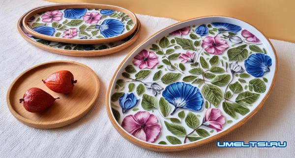 поднос из смолы поднос из смолы