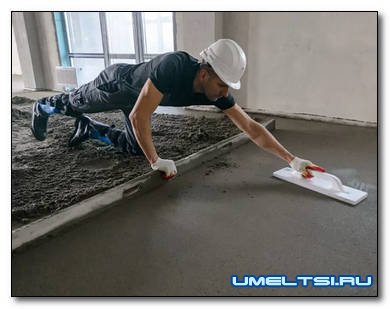 Полусухая стяжка пола: особенности технологии и рекомендации
