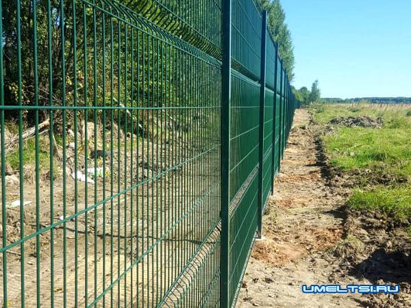 Быстрый способ огородить участок2